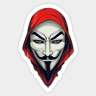 Remember Remember The 5th Of November, Guy Fawkes Night, Anonymous Sticker